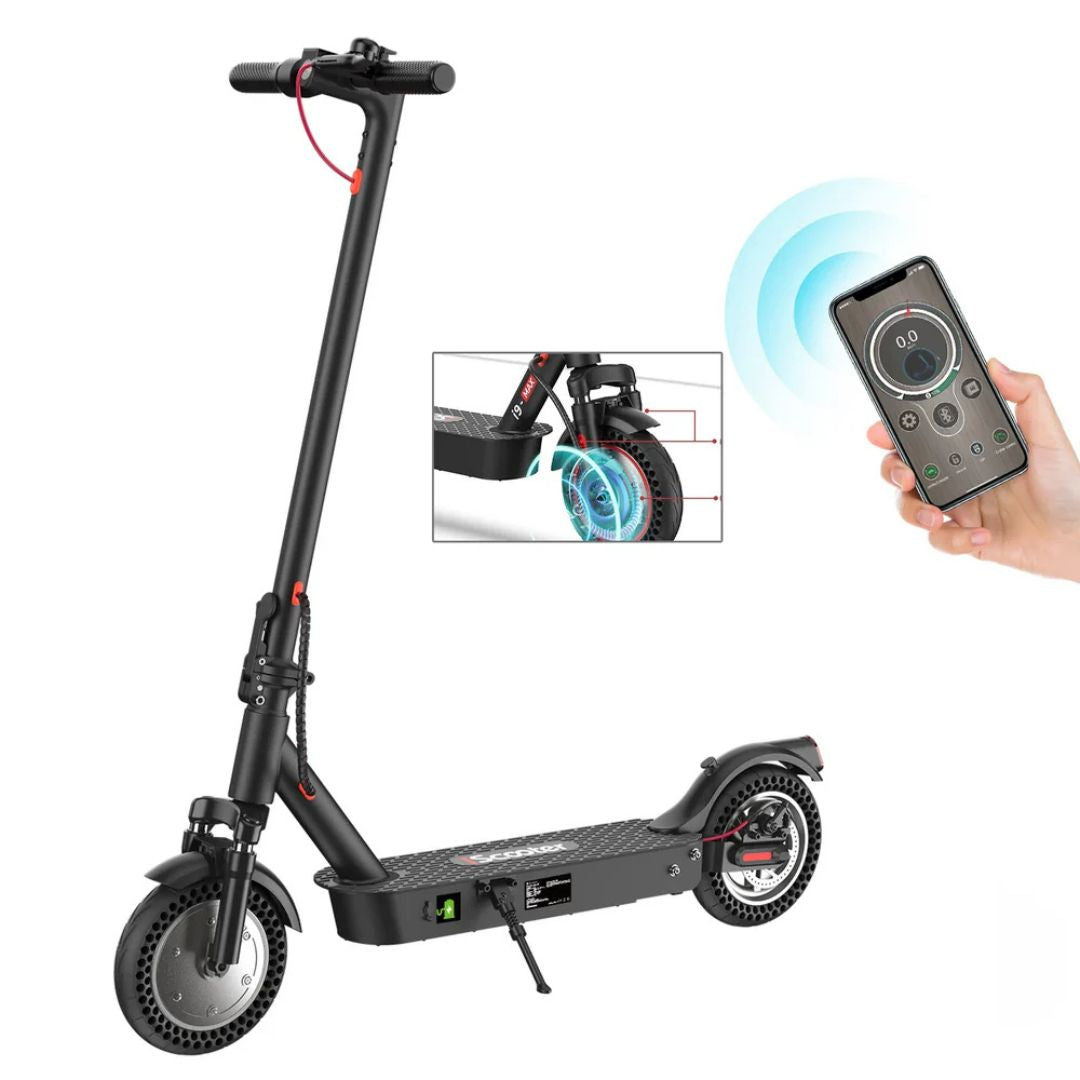 iScooter i9Max Elscooter – 500W – 40 km räckvidd - Elsparkcyckel