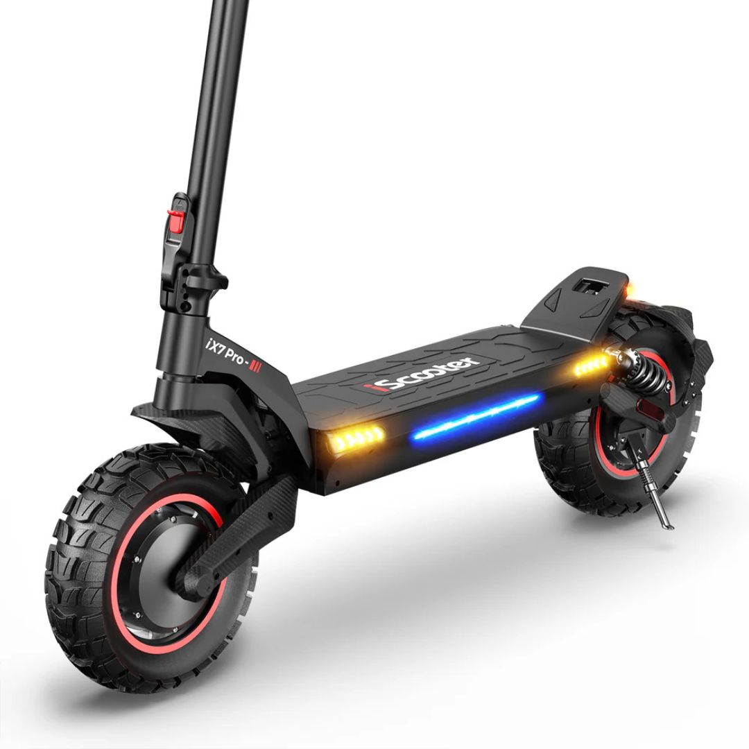 iScooter iX7 Pro Elscooter – 2000 W – 80 km räckvidd - Elsparkcyckel
