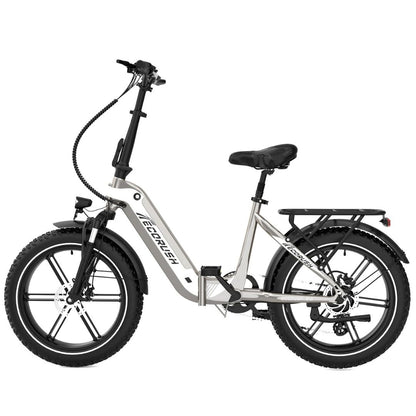 ECORUSH R2 Fatbike elcykel - 500W