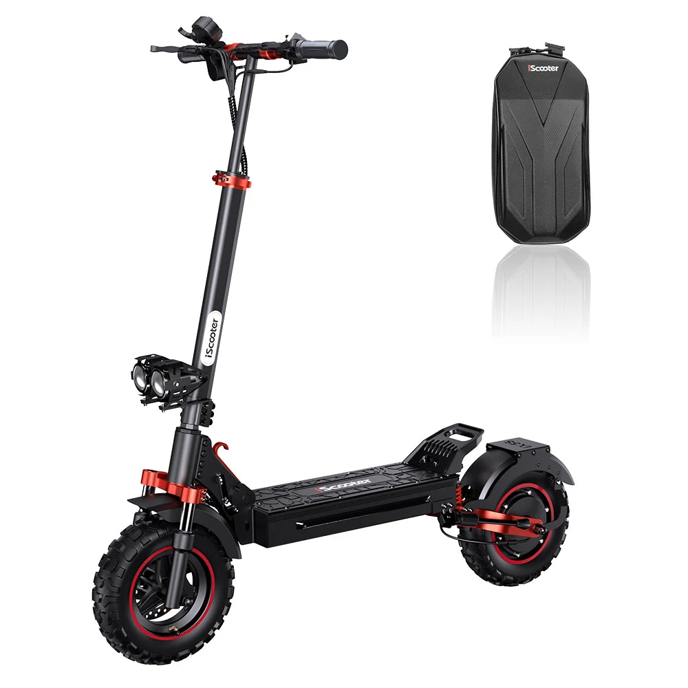 iScooter iX5S Elscooter – 1000W – 60 km räckvidd - Elsparkcyckel