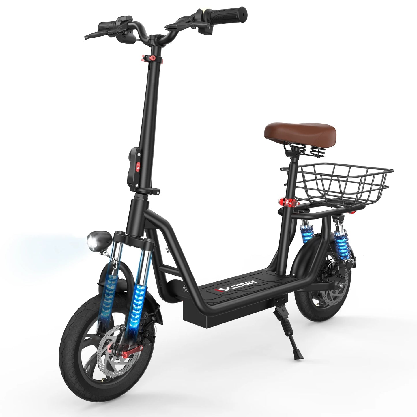 iScooter i12 Elscooter – 500W – 25 km räckvidd - Elsparkcyckel