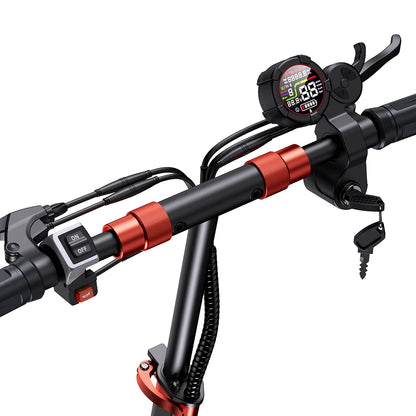 iScooter iX5S Elscooter – 1000W – 60 km räckvidd - Elsparkcyckel