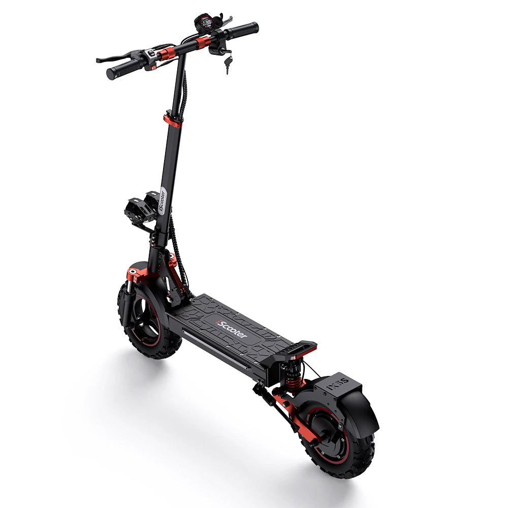 iScooter iX5S Elscooter – 1000W – 60 km räckvidd - Elsparkcyckel