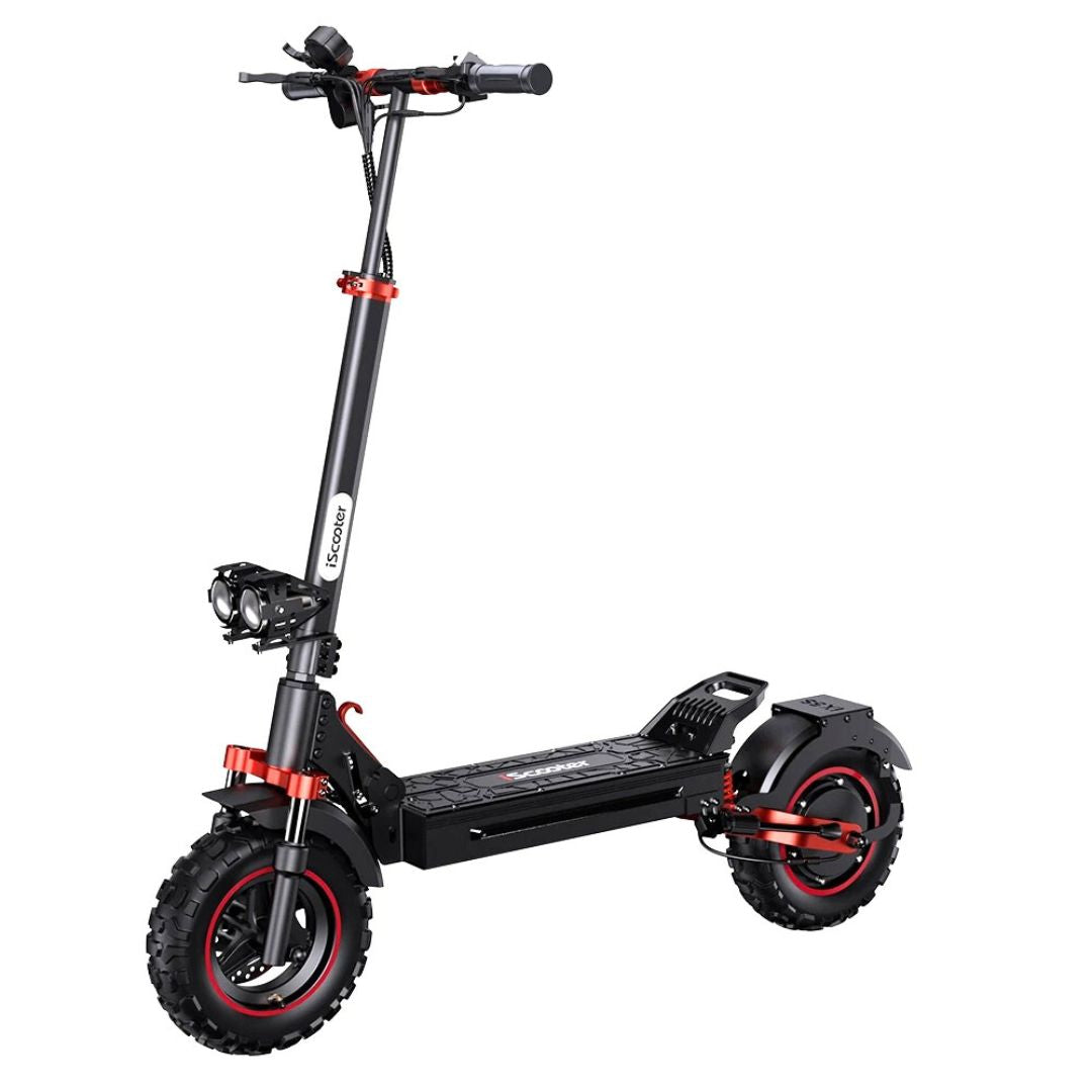iScooter iX5S Elscooter – 1000W – 60 km räckvidd - Elsparkcyckel