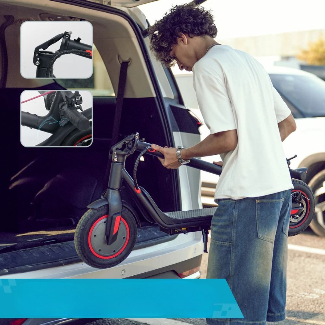 iScooter i9M – 500W Elscooter – 30 km räckvidd - Elsparkcyckel