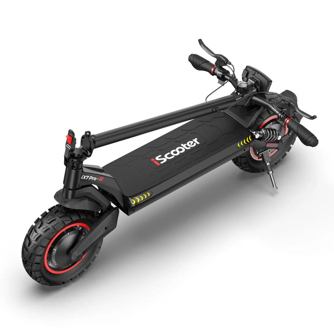 iScooter iX7 Pro Elscooter – 2000 W – 80 km räckvidd - Elsparkcyckel