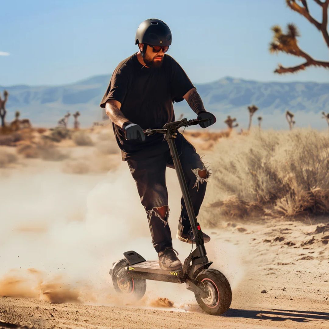 iScooter iX7 Pro Elscooter – 2000 W – 80 km räckvidd - Elsparkcyckel