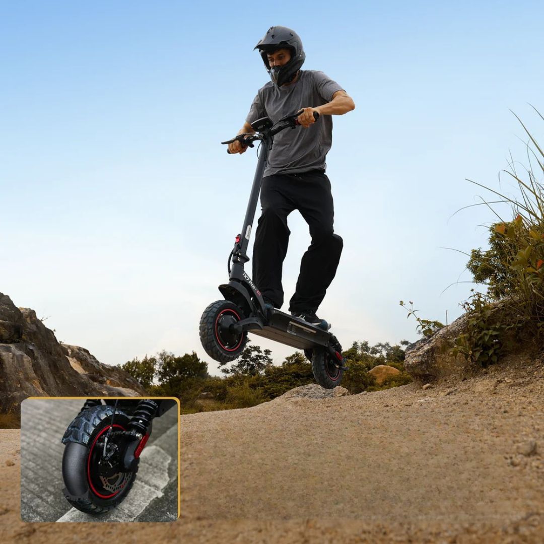 iScooter iX7 Pro Elscooter – 2000 W – 80 km räckvidd - Elsparkcyckel