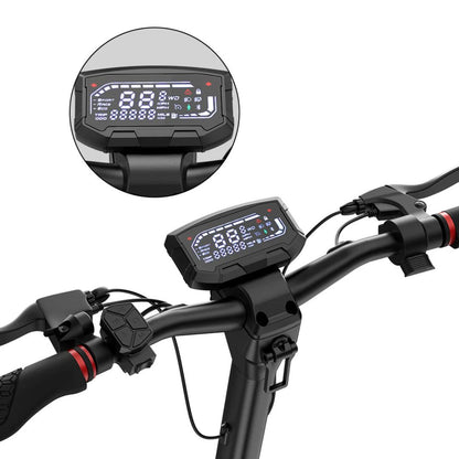 iScooter iX7 Pro Elscooter – 2000 W – 80 km räckvidd - Elsparkcyckel